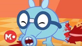 Happy Tree Friends  Doggone It with MetalPersob2278 Cartoon SFX [upl. by Alleunam]