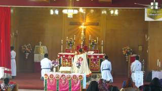 17 Feb 2013  Holy Qurbono Divine Liturgy  English  5 [upl. by Ahsiea]