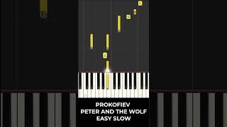 Peter and the Wolf EASY SLOW [upl. by Naired]