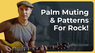 This Is How Rock Guitar Players Palm Mute [upl. by Sima569]