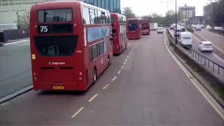 Full Journey on The X26 from West Croydon Bus Station to Heathrow Central Bus Station [upl. by Sewellyn232]