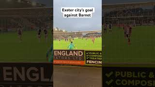 Exeter city’s goal [upl. by Tomlin]