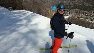 Skiing Serre Chevalier in March 2023 [upl. by Onaicilef]