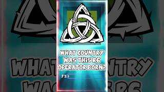 What Country was Thorn Born in R6 6 r6quiz quiz gaming rainbowsixsiege [upl. by Trela]