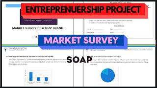 Entrepreneurship Project on Market Survey for Soap  Class 12  CBSE [upl. by Ahselef]