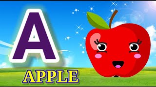 A For AppleB For BallC For CatEnglish Alphabet For KidsPhonics AbcdA For Apple New Video3904 [upl. by Atsylak]