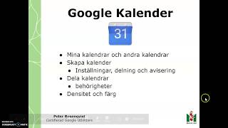 Google Kalender  Skapa och dela kalender ändra behörighet [upl. by Deborath701]