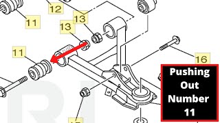 How to Remove ATV Suspension Bushings [upl. by Quinta174]