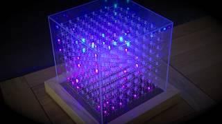 8x8x8 RGB LED Cube [upl. by Castle367]