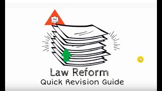 Law Reform A Level Law Revision [upl. by Yasmar]