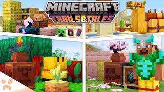 EVERYTHING NEW In Minecraft 120 Trails amp Tales [upl. by Oriel]