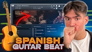 How To Make Spanish Guitar Beats FL Studio 21 [upl. by Etteroma522]