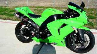 2007 Kawasaki ZX10R Ninja Lime Green [upl. by Nosrettap]