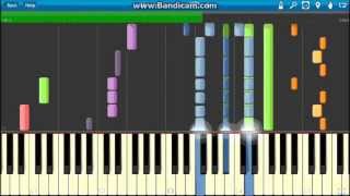 Demons  Imagine Dragons Instrumental Remix in Synthesia MIDI Download [upl. by Mira]