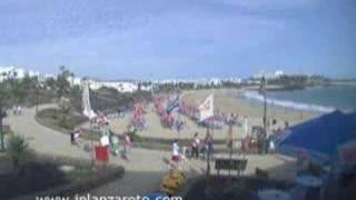 Live Beach Webcam in Lanzarote [upl. by Colburn]