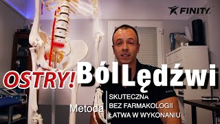 💥Ból pleców kręgosłupa w odcinku lędźwiowym 💥Rwa Kulszowa STAN OSTRY [upl. by Rosemary169]