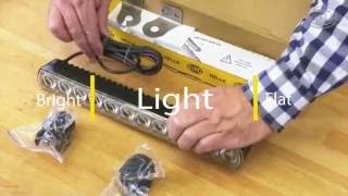 Mounting the HELLA LED Light Bar [upl. by Barra]