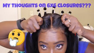 6x6 Closure  Are they better than Frontals  Triple Diamond Hair [upl. by Hike]