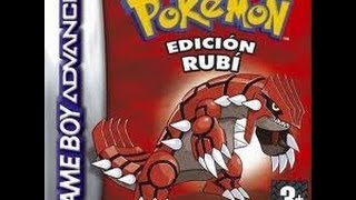 DESCARGAR POKEMON RUBI PARA GAMEBOY ADVANCE GBA [upl. by Bidle686]