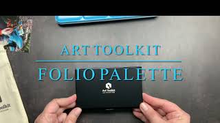 FOLIO PALETTE  Art Toolkit by Expeditionary Art  Unboxing amp Size Comparison [upl. by Ahsinahs599]