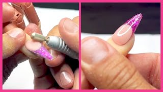 YN NAIL SCHOOL Watch This If You Struggle with French Acrylic Nails [upl. by Arved]