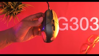 Logitech g303 Review Logitech Made The Perfect Claw Grip Mouse 4 years ago [upl. by Glaser]