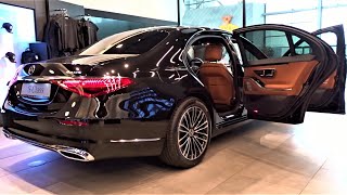 NEW 2022 MercedesBenz SClass 350d 4Matic  Interior Exterior Walkaround  Silver Star Showroom [upl. by Shewchuk]