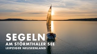 Segeln am STÖRMTHALER SEE  Luftaufnahmen Sailart 18  DJI Mavic 2 Pro [upl. by Jeannine577]