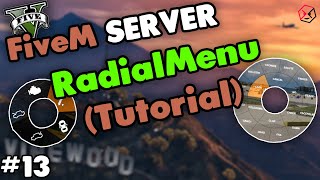 FiveM RadialMenu Einstellbares Menü für Befehle  FiveM Server einrichten 13  GTA5 RP Server [upl. by Katz]