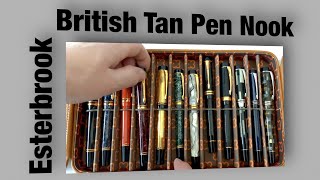 Esterbrook British Tan Pen Nook [upl. by Onilecram]