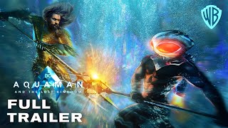 AQUAMAN 2 The Lost Kingdom – Full Trailer 2023 Jason Momoa Movie  Warner Bros HD [upl. by Kcolttam]