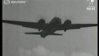 RAF demonstration at Northolt Aerodrome 1939 [upl. by Yetah667]