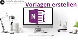 Vorlagen in OneNote erstellen 📚  OneNote Tutorial [upl. by Yebloc874]