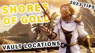 How to find the Shores of Gold VAULTS  Updated Tall Tale Tips ► Sea of Thieves [upl. by Kinsman]