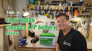 Siekon 128V 100Ah Lithium Battery  Complete Review and Test [upl. by Enram809]