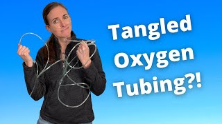 How to Keep Oxygen Tubing from Tangling  Oxygen Tube Management System [upl. by Bashemeth310]