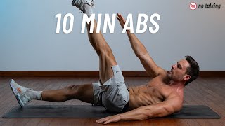 10 MIN AB WORKOUT At Home [upl. by Ehcropal]