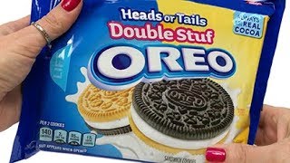 Heads or Tails OREOS Unwrapping ❤️ YUMMY ❤️ [upl. by Nailliw]