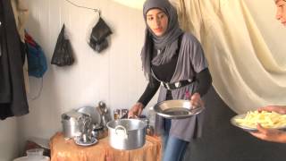 A young Syrian girls life as a refugee [upl. by Kadner]