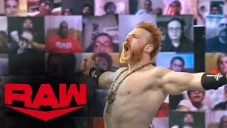 Sheamus Returns with Written in My Face Raw Nov 30 2020 [upl. by Saqaw]