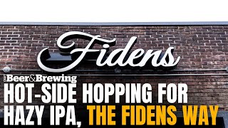 HotSide Hopping for Hazy IPA the Fidens Way [upl. by Ertemed]