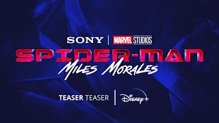 Spider Man Miles Morales  Trailer Across The SpiderVerse Style [upl. by Kinsley]