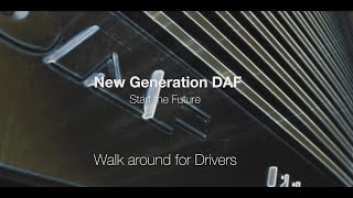 New Generation DAF features for the driver explained [upl. by Anelra]