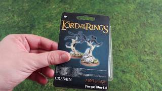 Crebain  Dunland Unboxing MiddleEarth Strategy Battle Game Lord of the Rings Forge World [upl. by Namzaj]