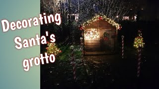 Decorating Santas Grotto [upl. by Niall]