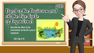 SCIENCE IV Q2W5 Describe the effect of the environment on the life cycle of organisms S4LTIIgh14 [upl. by Grantley476]