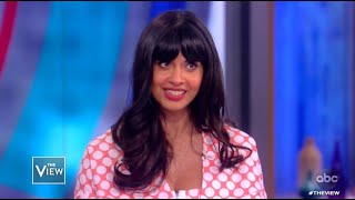 Jameela Jamil Fans Out Over Whoopi and Talks Cancel Culture  The View [upl. by Ecnarolf]