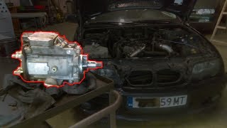 Bosch VP 44 Removal on BMW [upl. by Eniamerej]