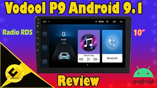 Vodool P9 10quot Android 91 Review en español [upl. by Ayikur]