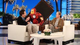 Benedict Cumberbatch Gets a Scare from Iron Man [upl. by Danit447]